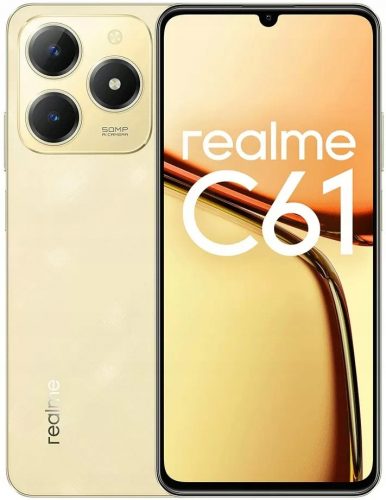  smartphone realme C61 6 GB / 256 GB 4G (LTE) auriu