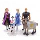  Figurine Elsa și Anna Frozen Sven Olaf 5 piese