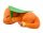  Charmander POKEMON GO MASCOTA LARGE jucărie de plus, 27 cm, dormind sub o frunză