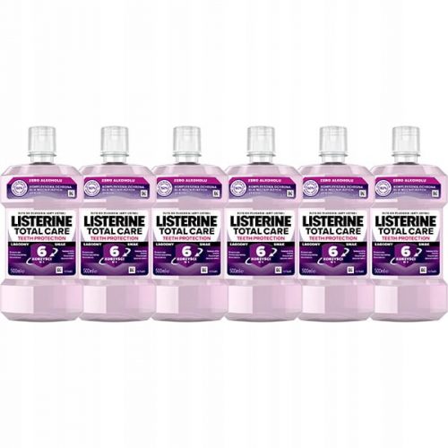  6x Listerine Total Care Mild Taste 500 ml