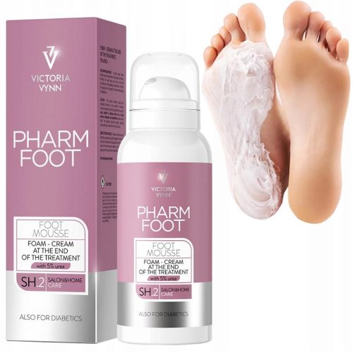  PHARM FOOT MOUSSE CREMĂ DE NOMILIZARE PICIOȘ-PICIOARE 5% UREE 105 ml