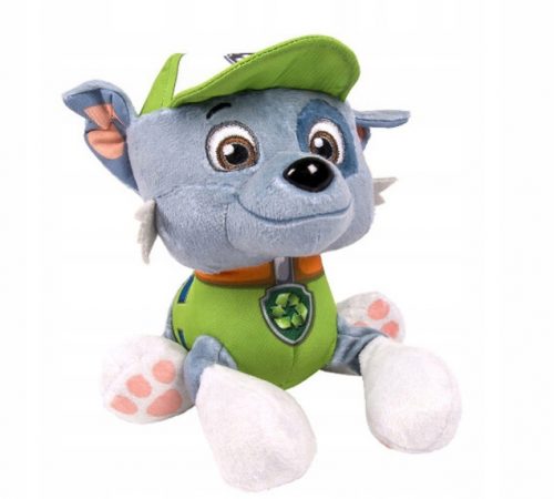  Jucărie de plus ROCKY Paw Patrol Mascota 20 cm Cadou jucărie pentru câini din poveste