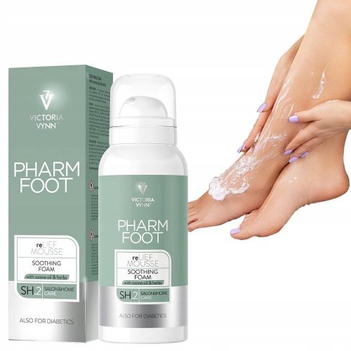  PHARM FOOT RELIEF MOUSSE SPUMĂ RĂCITOARE ȘI LAMANTĂ PENTRU PICIOARE ȘI PICIOARE 105 ml