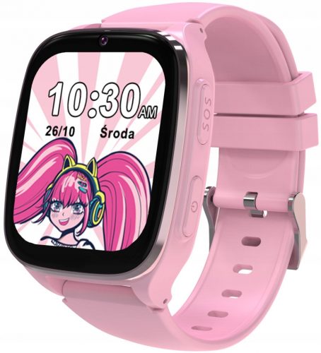  Ceas inteligent pentru copii Kiano Watch KID 4G LTE roz