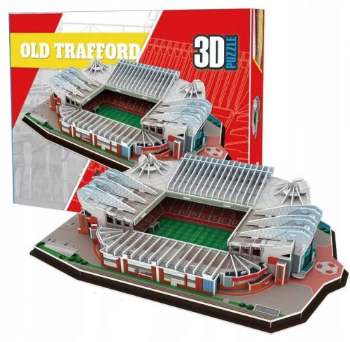  PUZZLE 3D STADIUL DE FOTBAL OLD TRAFFORD MANCHESTER UNITED 138 DE ELEMENTE