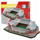  PUZZLE 3D STADIUL DE FOTBAL OLD TRAFFORD MANCHESTER UNITED 138 DE ELEMENTE