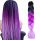  PĂR ARTIFICIAL SINTETIC PENTRU PODURI DREADS EXTENSII OMBRE PURPLE C13