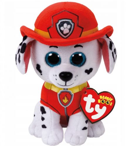  MASCOTA PLUȘ MARSHAL PAW PATROL TY Beanie 15CM