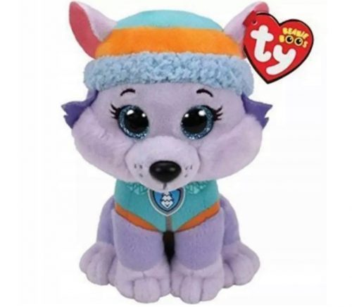  MASCOTA DE JUCĂRIE DE PLUȘ EVEREST PAW PATROL TY Beanie 15CM