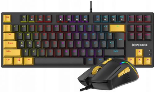  Set tastatură și mouse pentru jocuri TRACER GameZone Hornet87 USB