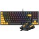  Set tastatură și mouse pentru jocuri TRACER GameZone Hornet87 USB