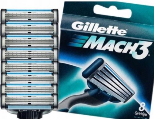  Cartușe de ras Gillette Mach3 8 buc