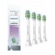  Pachet de 4 cap de perie de schimb compatibil și HX9004 pentru Philips Sonicare