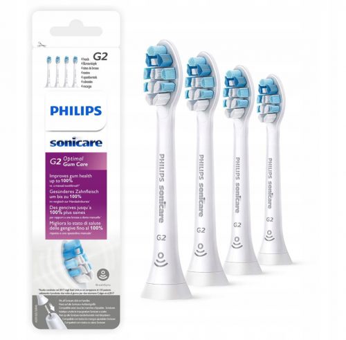  4 x cap de perie de schimb compatibil G2 hx9034 pentru Philips Sonicare