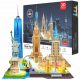  PUZZLE 3D PANORAMA CITY OF YORK NEW YORK LUMINA LED 101 ELEMENTE