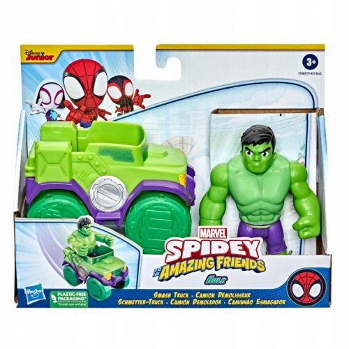  HASBRO SPIDER-MAN SPIDEY HULK CU VEHICUL F3989