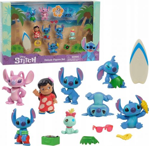  SET DE FIGURINES DELUXE DISNEY LILO SI STITCH