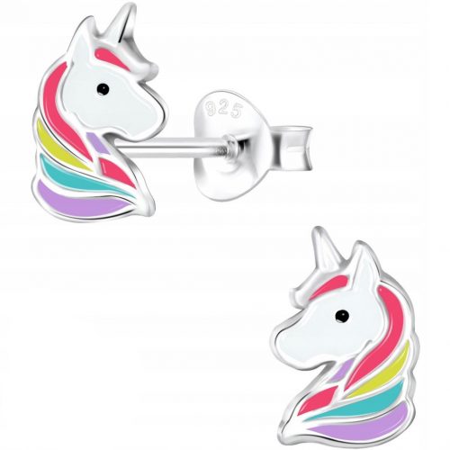  CERCEI ARGINT 925 PENTRU O FATA, UNICORN