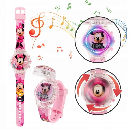  CEAS ELECTRONIC MINNIE MOUSE, cadran de deschidere, LED LUMINOS DE JUCAT