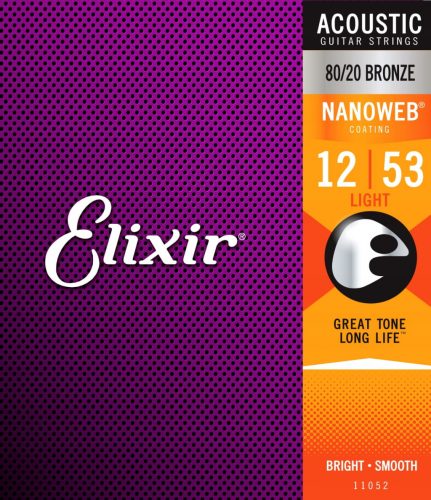  Elixir NanoWeb 80/20 Corzi Bronze 12-53 (11052)