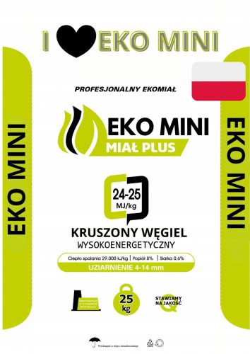  Cărbune în saci EKOGROSZEK MINI POLSKI 24-25 MJ/kg 1000 kg LUX COAL