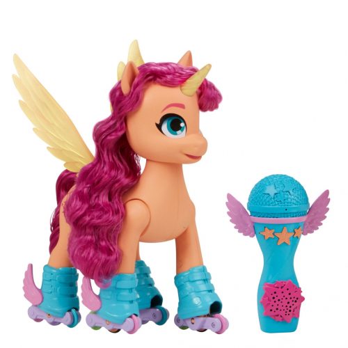  My Little Pony Movie Singing Sunny pe patine cu role F1786