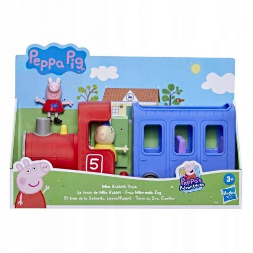  Hasbro Peppa Pig - Set Tren Doamna Iepure + 2 figurine F3630