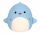  Squishmallows FUZZAMALLOWS Mascota Paroasa Davie Shark 30 cm