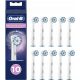  Capete de periuță de dinți Oral-B Sensitive Clean, 10 bucăți, albe