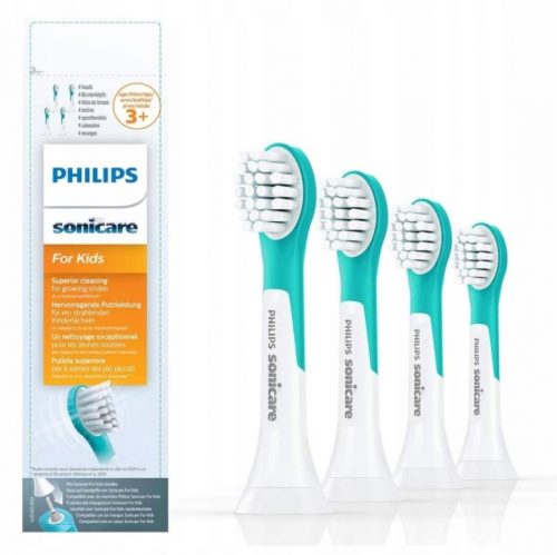  4x cap de perie de schimb compatibil KIDS 3 pentru Philips Sonicare