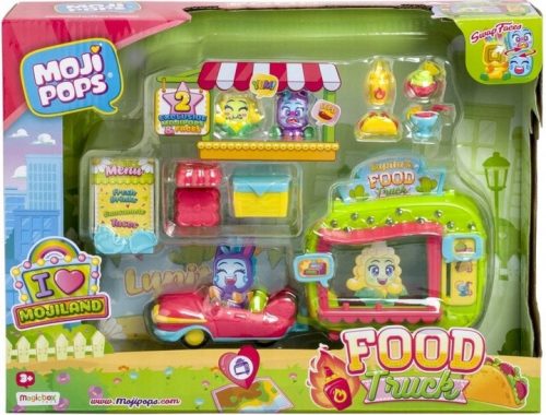  SET MOJI POPS FOOD TRUCK + 2 FIGURINES VAN