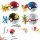  SET DE FIGURI DE JUCĂRIE DE TRANSFORMARE POKEMON GO POKEBALL 4BUC