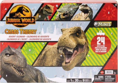  Calendarul de Advent Mattel Jurassic World (JBG37)