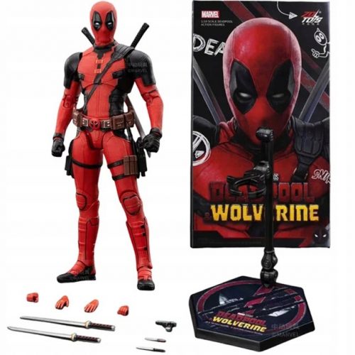  Deadpool 3 DEADPOOL WOLVERINE AVENGERS Marvel FIGURA + Accesorii