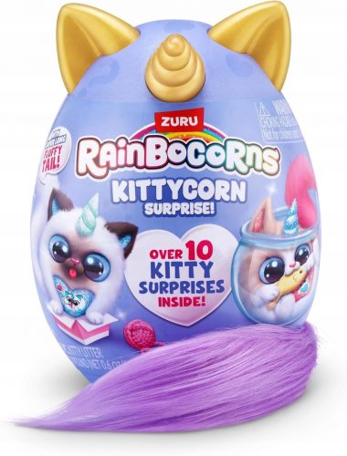  Rainbocorns SURPRISE EGG Kittycorn Surpriză JUCĂRIE DE PLUȘ PISICA Unicorn