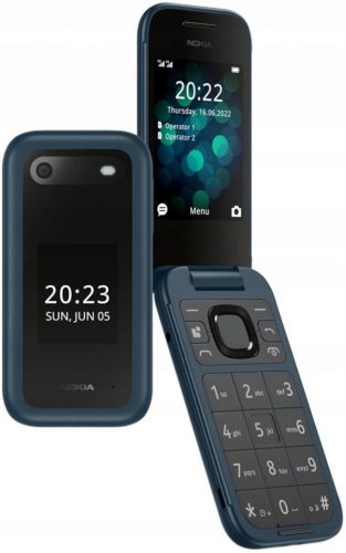  Telefon mobil Nokia 2660 Flip 48 MB / 128 MB 4G (LTE) albastru J.POLISH