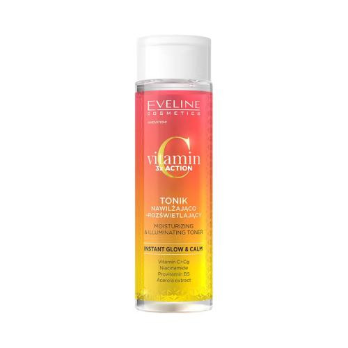  Eveline Vitamina C 3x Action Tonic hidratant si iluminator 200 ml