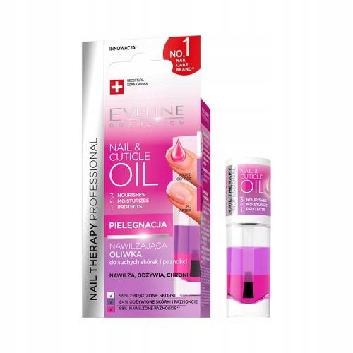  Eveline Nail Therapy Ulei hidratant pentru cuticulele si unghiile uscate 8ml