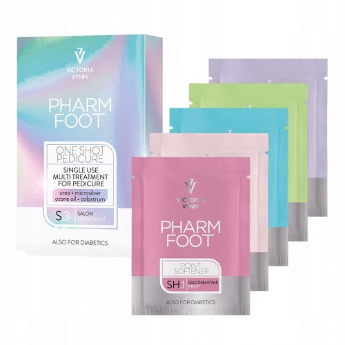  PHARM FOOT ONE SHOT PEDICHIURA SINGLE-SINGLE PEDICURA TRATAMENT PICURI SET