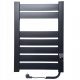  Radiator baie electric, negru, scara, 400W, 66x50 cm