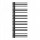  RADIATOR DE BAIE NEGRU RADIATOR 120x50 cm RADIATOR MILO MODERN