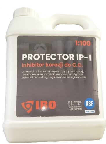  Inhibitor de coroziune pentru instalatii de incalzire centrala IBO PROTECTOR IP-1. 1:100 IBO