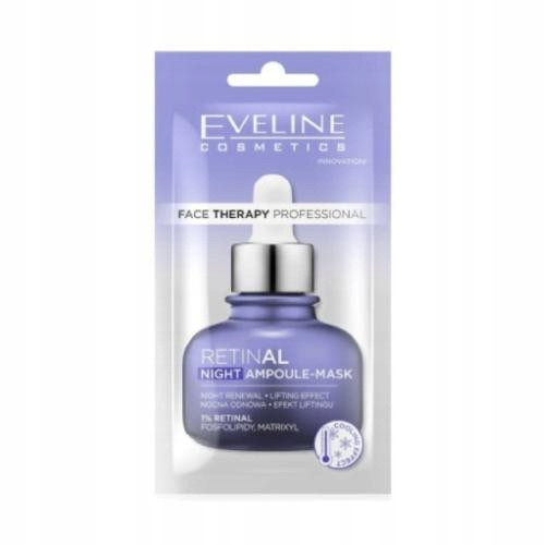  Eveline Face Therapy Retinal Mask-fiola pentru fata pentru noapte 8ml