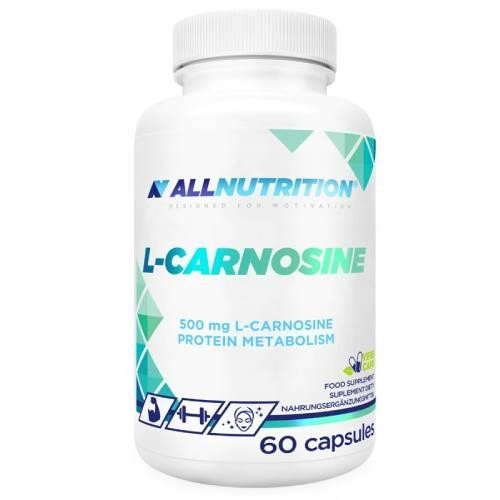  ALLNUTRITION L-Carnosine 500 mg, 60 capsule.