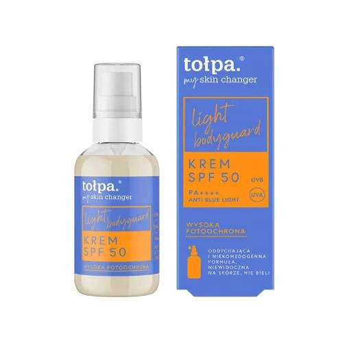  Crema de fata anti-decolorare respirabila cu filtru SPF50 45ml TOŁPA