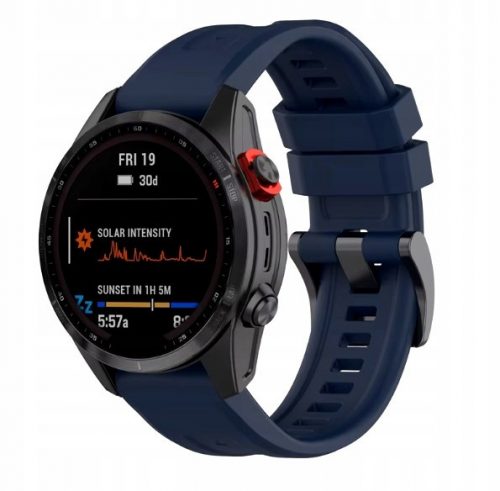  CUREA 26 MM MONTARE RAPIDA GARMIN FENIX 7X PRO 6X 5X ENDURO 2 EPIX 51 ALBASTRU MARIN