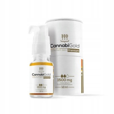  CannabiGold Premium CBD ulei de cânepă 12 ml