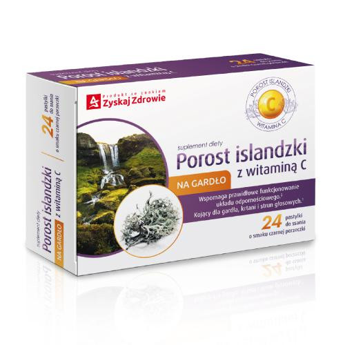  Lichen islandez cu vitamina C Get Health 24 pastile