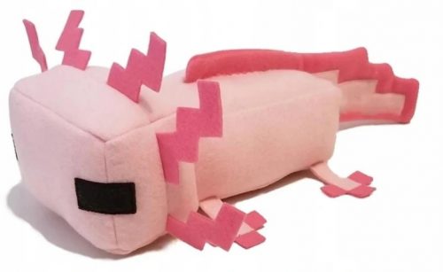  Jucărie de plus Minecraft Axolotl de 30 cm