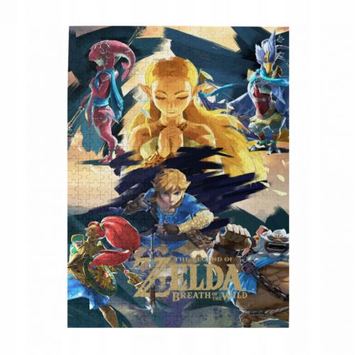  Puzzle din lemn The Legend of Zelda 1000 buc